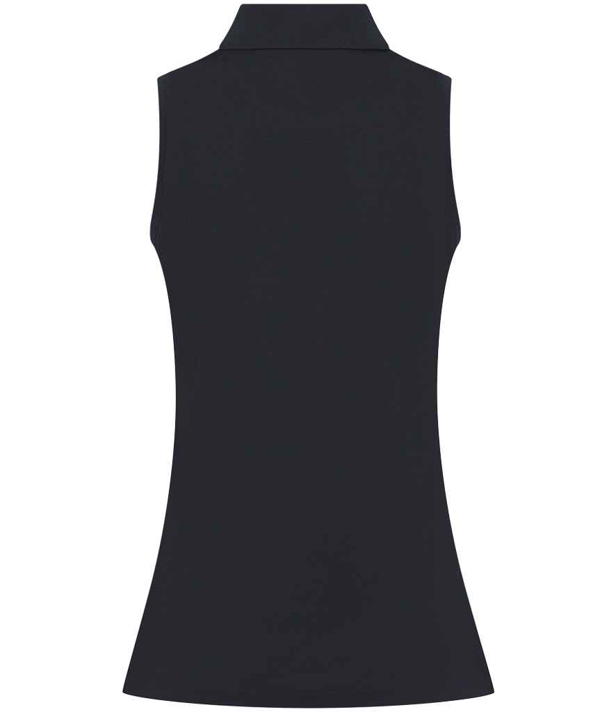 Newlands Corner Riding Club H477 Henbury Ladies Sleeveless Coolplus® Polo Shirt - Image 3