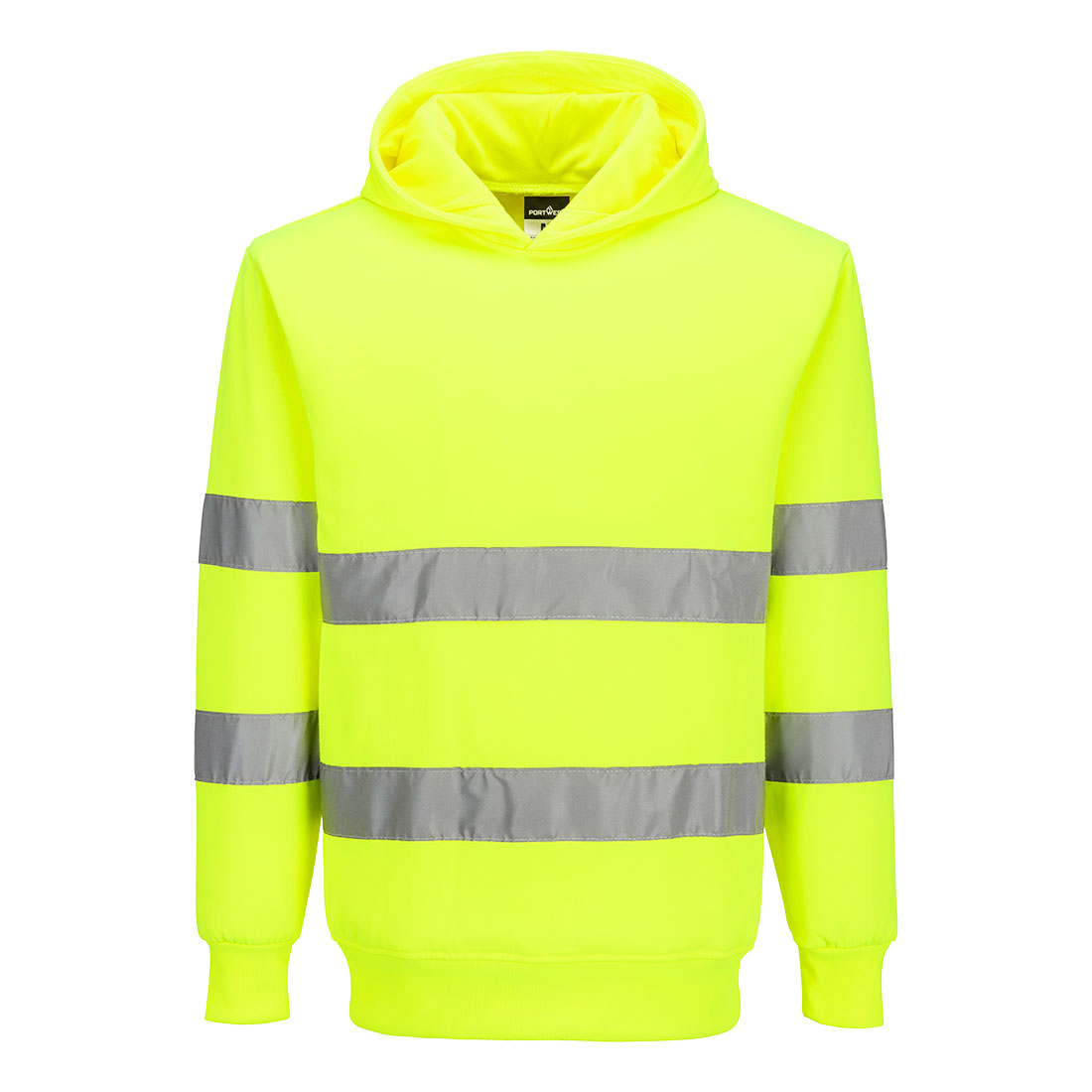 Portwest ES304 Essential Hi-Vis Hooded Sweatshirt - Image 3