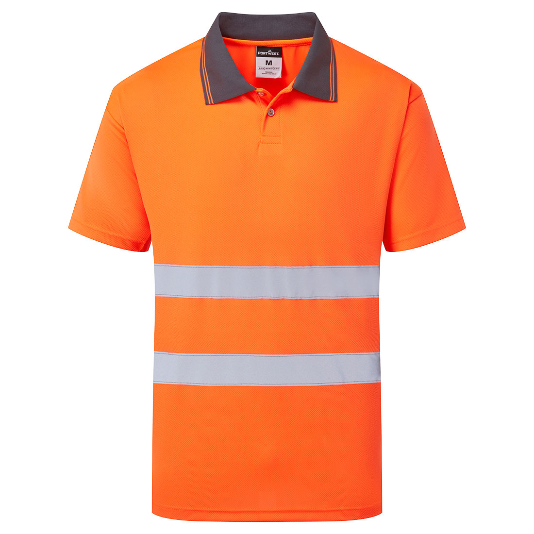 Portwest ES477 Essential Hi-Vis Polo Shirt S/S - Image 2